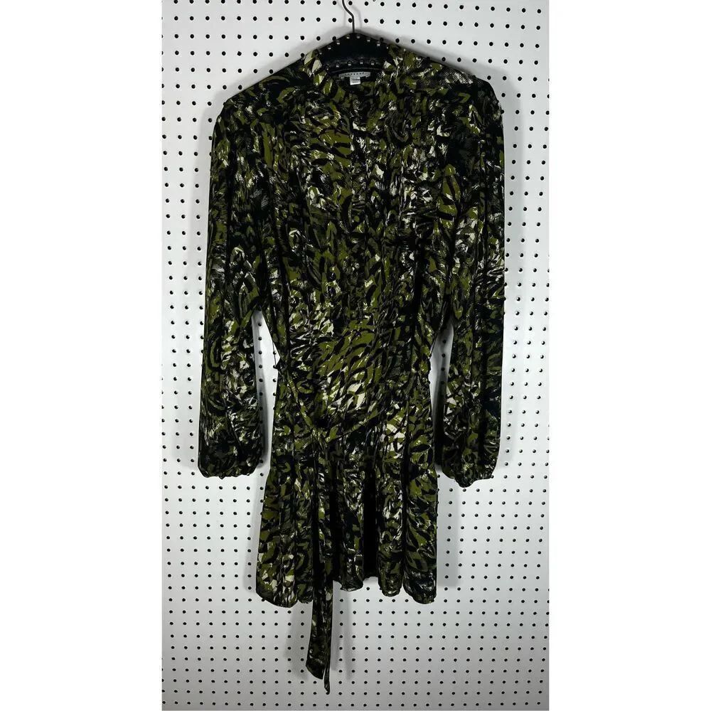 Topshop tie around dress size 12
